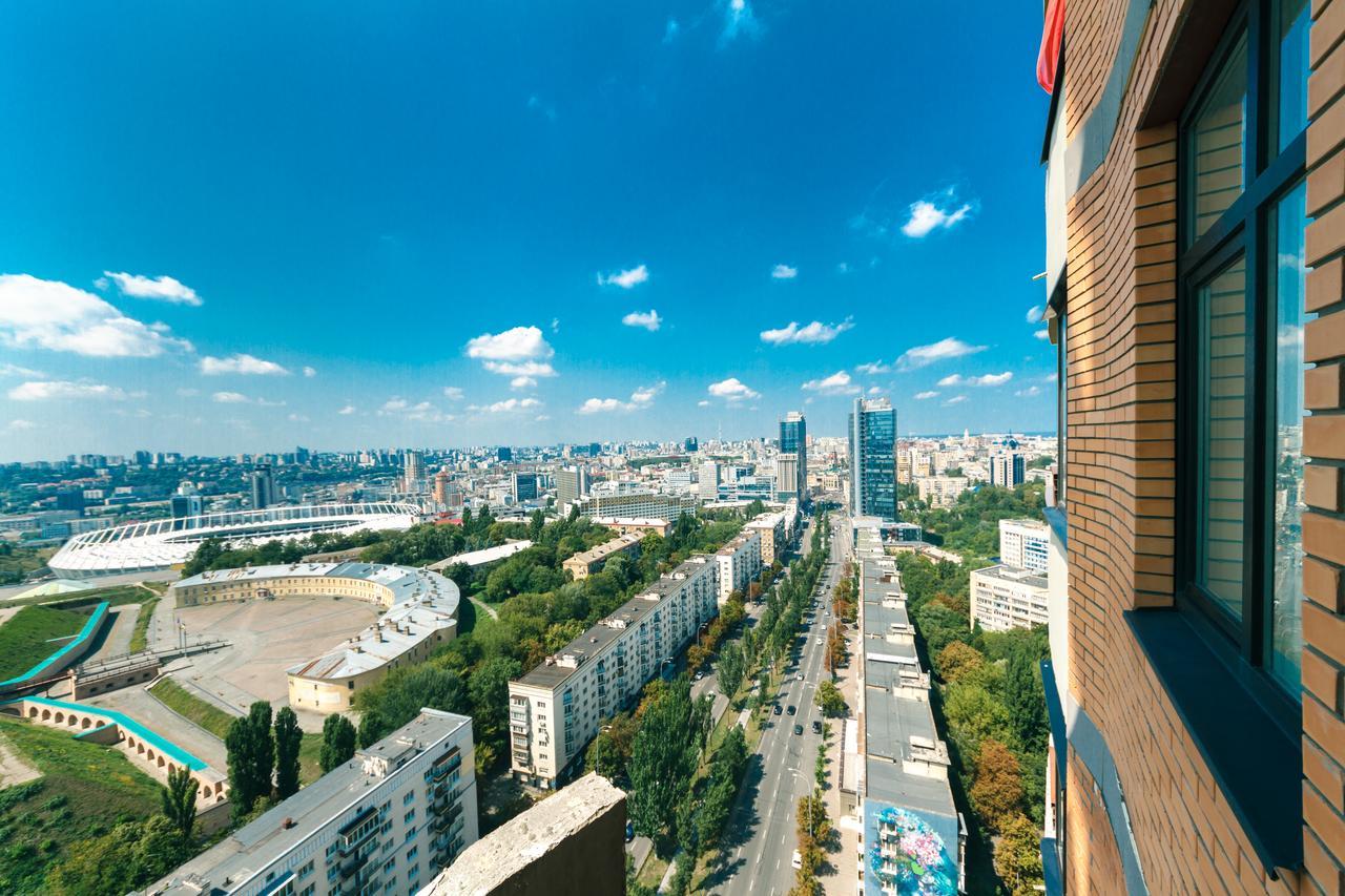 New Building Near Arena City Lesi Ukrainky 7A Kyiv Exterior foto